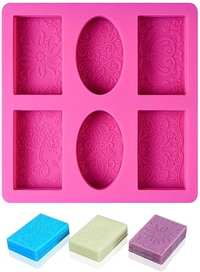 KITCHOOK Silicone Chocolate Mould 6 (Pack of 1) AJ 058 - Image 1