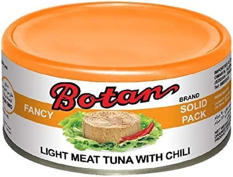 Botan Light Meat Tuna with Chili, 185g