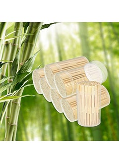 Jovitec Jovitec 2 Packs Total Bamboo Forks 3.5 Inches Mini Appetizer Forks Toothpicks for Appetizer Double Prong Appetizer Cocktail Forks Mini Food for Party Fruit Charcuterie Accessories  - Image 3