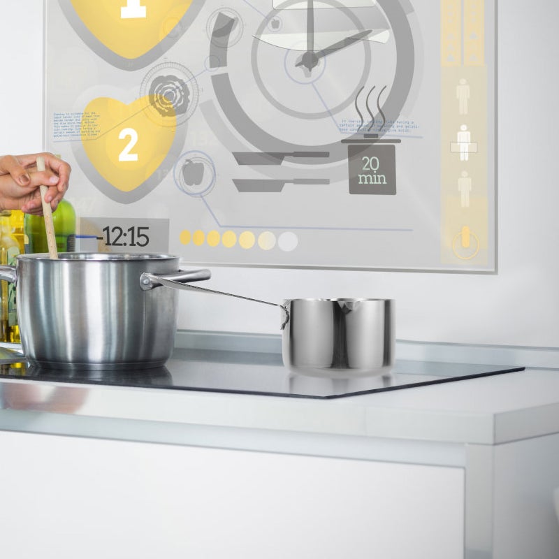 🍳 مقلاة حليب خفيفة غير لاصقة للقلي والوجبات اليومية بتصميم متين - Image 4