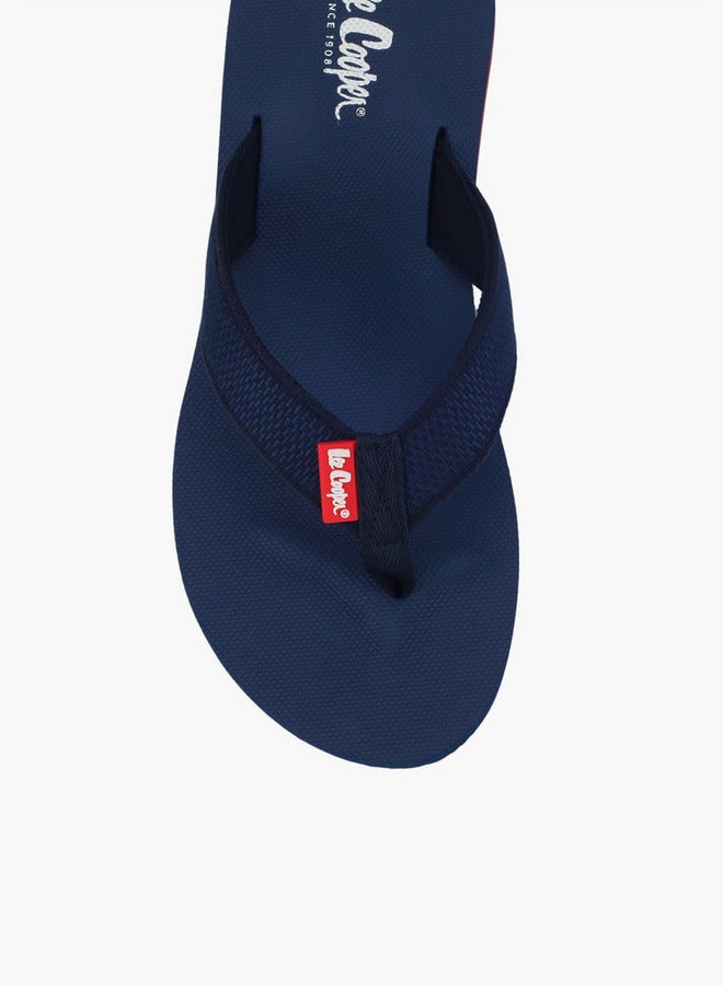 Lee Cooper Men Logo Print Flip-Flops - Image 3