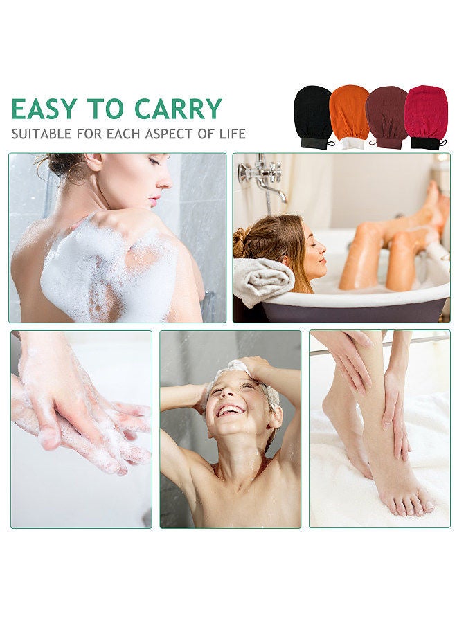 Bath Shower Body Massage Glove Washing Towel Scrubber  - Image 2