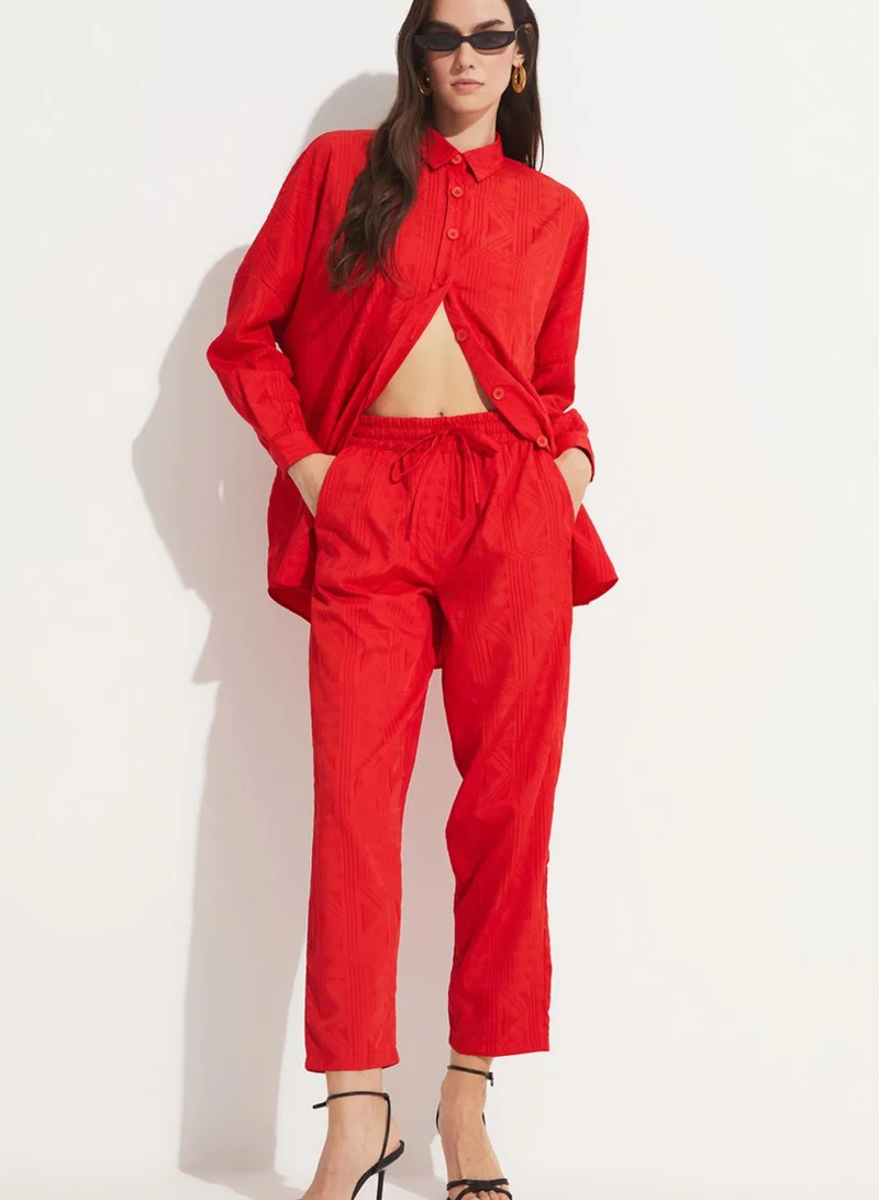 جون High Waist Pants