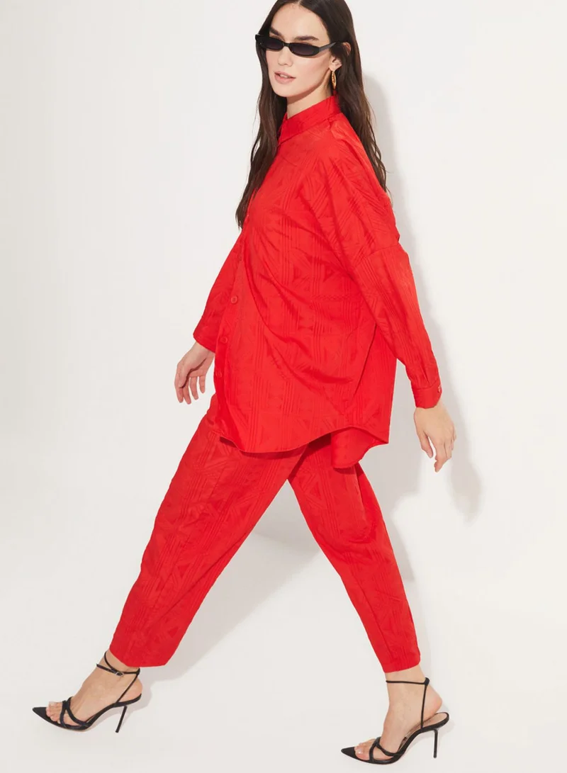 جون High Waist Pants