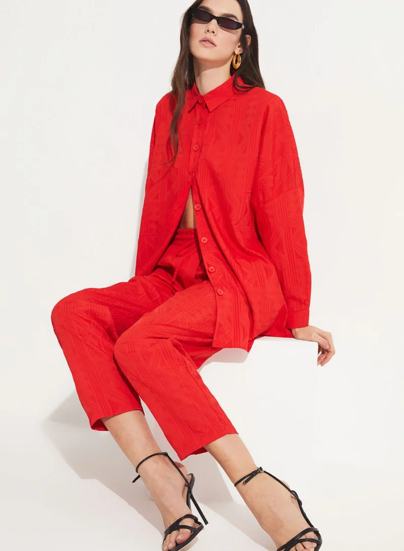 جون High Waist Pants