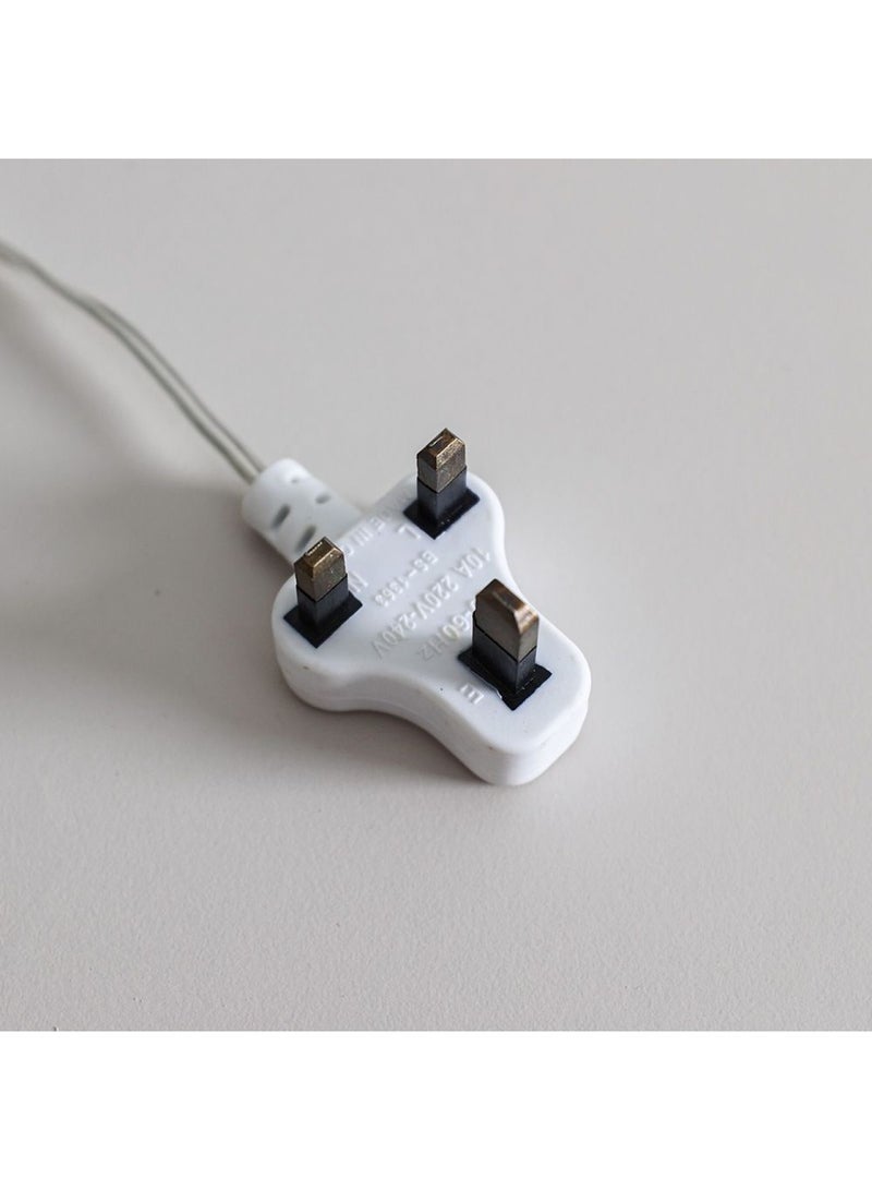 Milano Snow Flake String Light 3Mtr (Blue) - Image 4