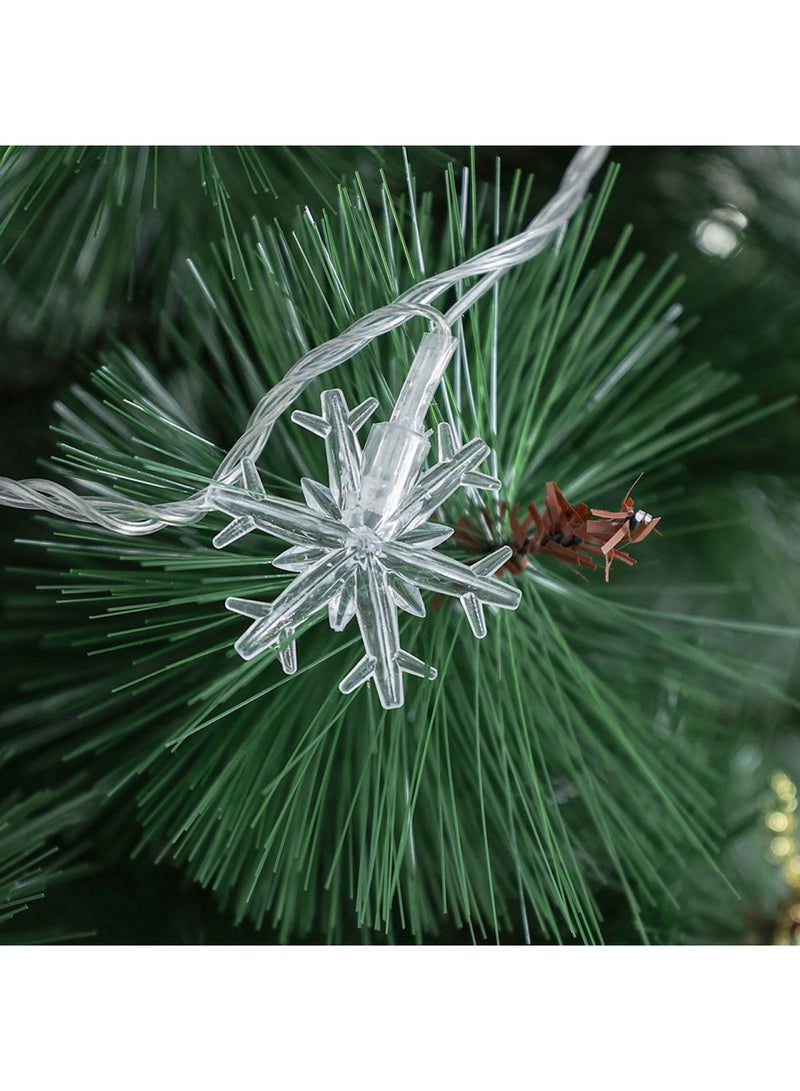 Milano Snow Flake String Light 3Mtr (Blue) - Image 3