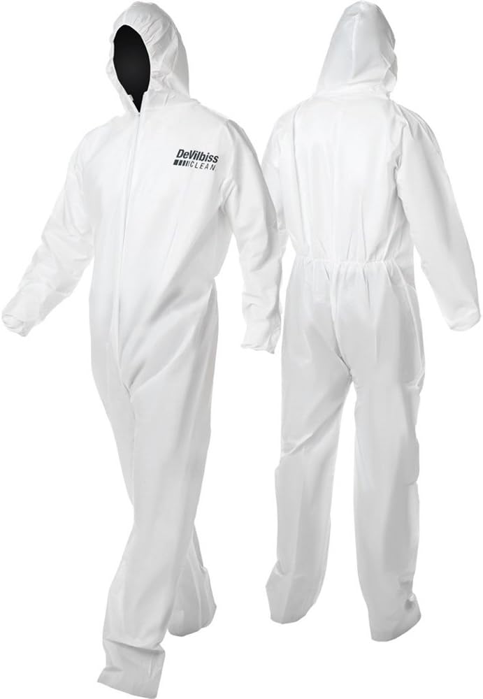 DEV-803672 Large Clean Disposable Coveralls