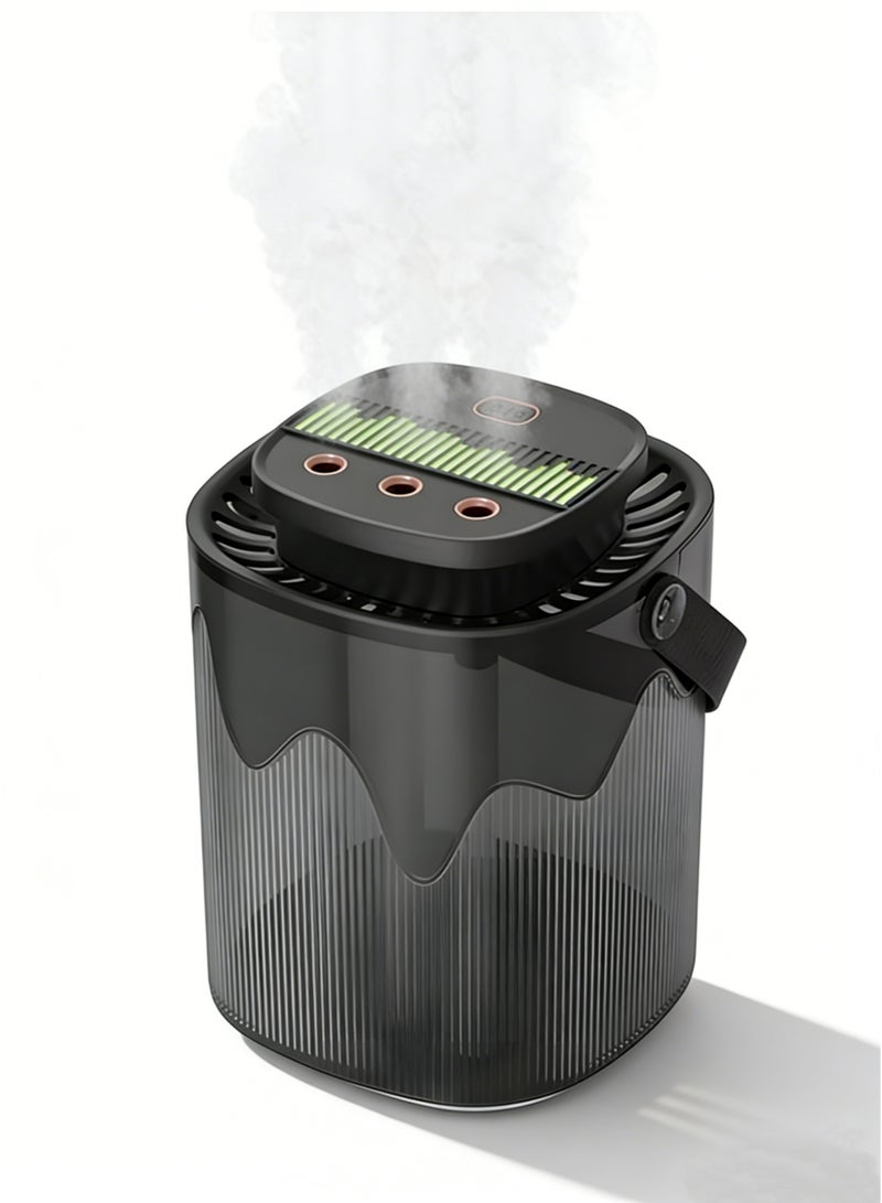 3L Humidifier Large Capacity, Strong Cool Mist, 3 Spray Modes, Easy Top Fill, Silent Sleep Mode, Night Light Air Humidifier for Home Bedroom Office - Image 1