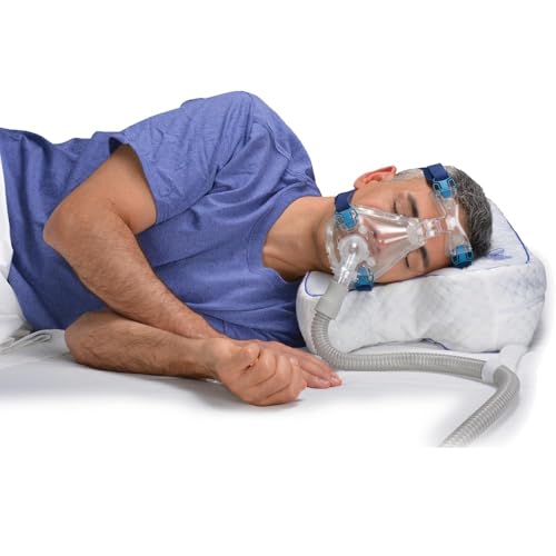 Contour CPAPMax 3-in-1 Adjustable CPAP Comfort Pillow for Side, Back or Stomach Sleepers to Reduce Air Leaks, Dryness & Mask Discomfort - Works with All Mask Types - Image 1