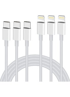 USB C to Lightning Cable 3PACK 1M Fast Charger Cable, iPhone Charger Cord Compatible with iPhone 14/13/12/11 Pro Max/XS MAX/XR/XS/X/8/7/Plus