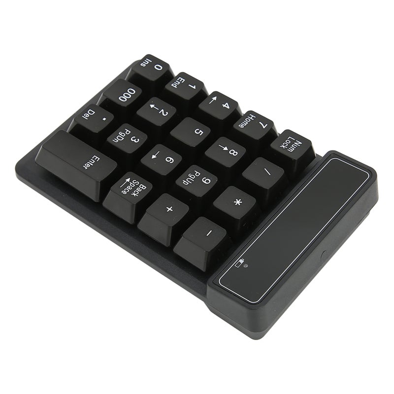 Wireless Number Pad 19 Keys 2.4GHz Wireless Portable Ergonomic Design Waterproof Lightweight Numeric Keypad - Image 3