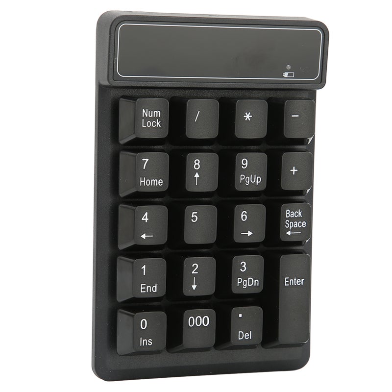 Wireless Number Pad 19 Keys 2.4GHz Wireless Portable Ergonomic Design Waterproof Lightweight Numeric Keypad - Image 2