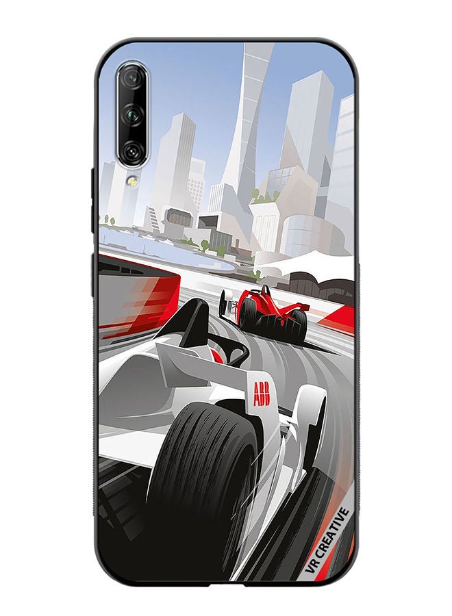 VR CREATIVE Protective Case Cover For Huawei Nova Y9S F1 Car Racing Design Multicolour - Image 1
