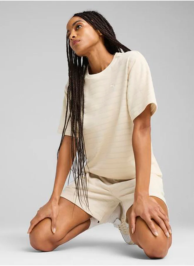 PUMA Essential Elevated Relaxed Structured T-Shirt