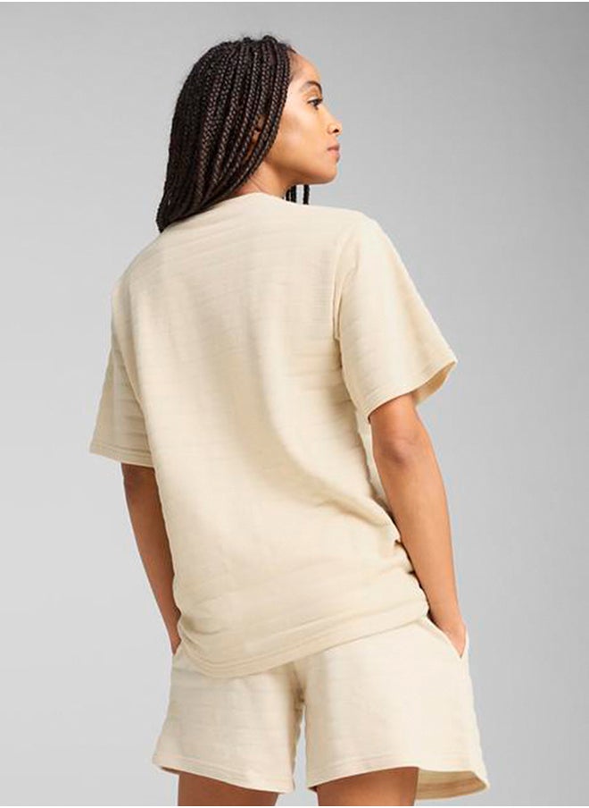 PUMA - Essential Elevated Relaxed Structured T-Shirt - Image 1