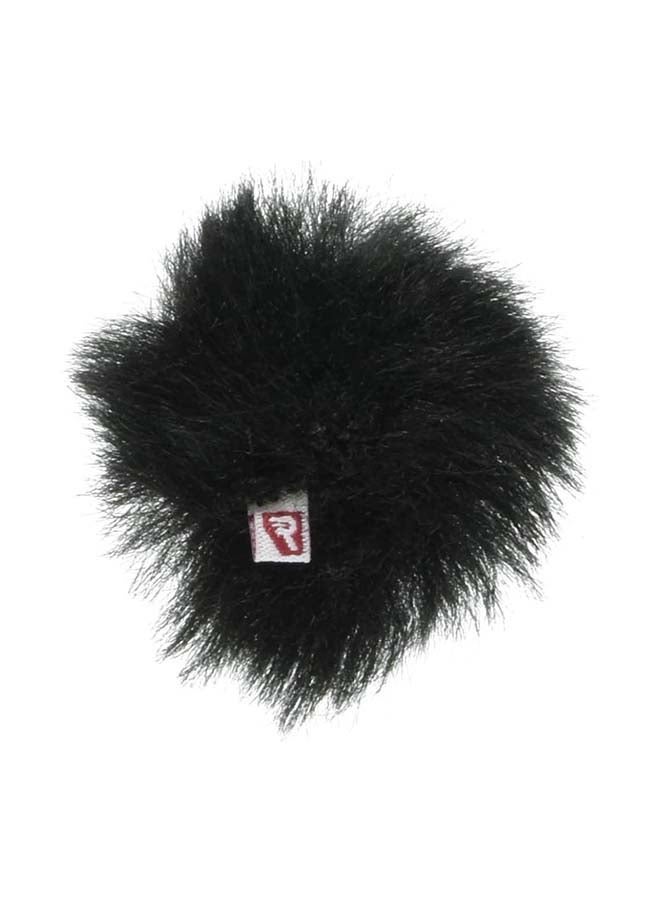 Shure AMVL-FUR, Mini Windjammer by Rycote for MVL Lavalier Microphone, Provides Improved Audio Quality & Clarity, Reduces Background Noise, Black AMVL-FUR Black - Image 2