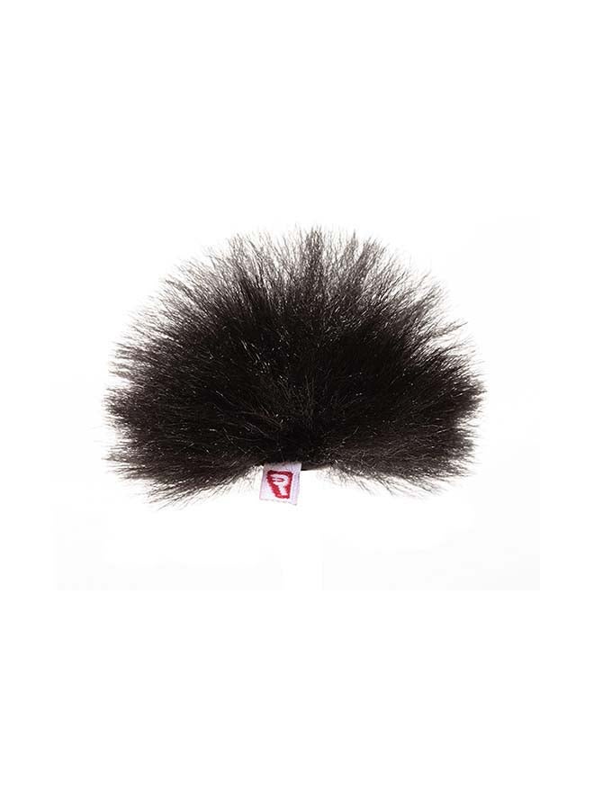 Shure AMVL-FUR, Mini Windjammer by Rycote for MVL Lavalier Microphone, Provides Improved Audio Quality & Clarity, Reduces Background Noise, Black AMVL-FUR Black - Image 4