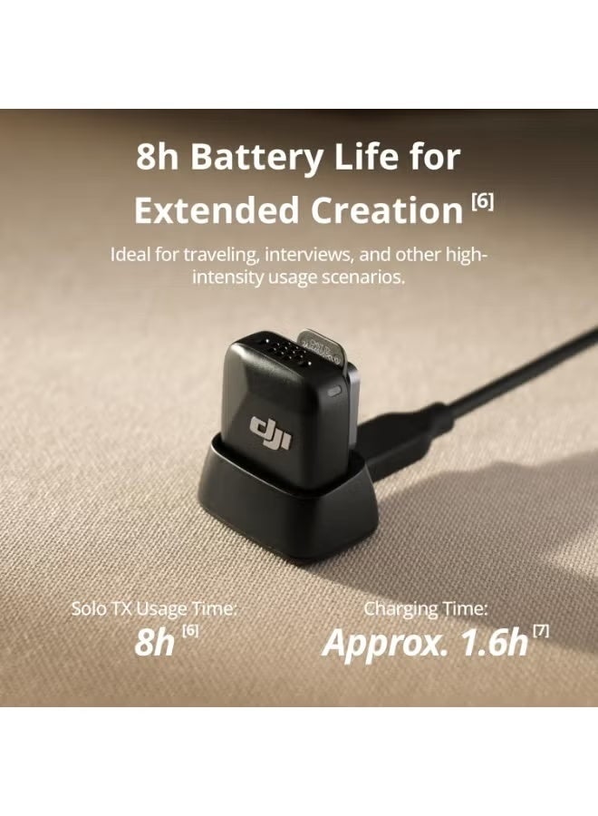 دي جي آي Dji Handheld Mini Mic  (Single, Black) - Image 3
