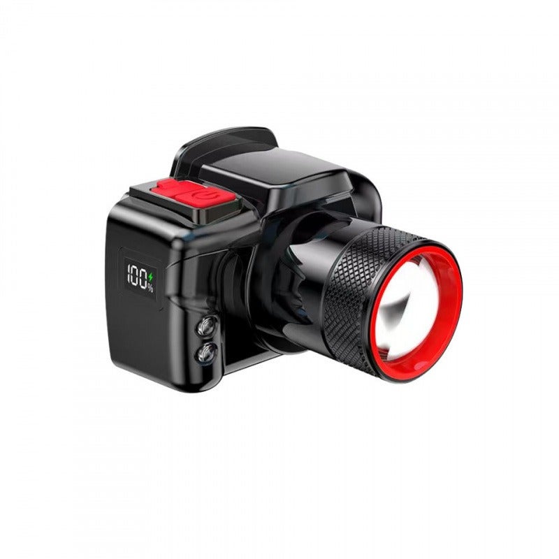 New XTE  Multifunctional Glasses Light with TYPE-C Charging, Warning Headlamp, Compact and Portable Induction Headlamp