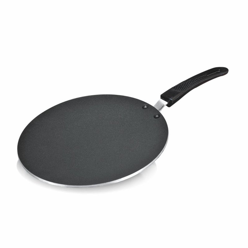Shree VINAYAK Traders Non-Stick Dosa Tawa, 30 cm, Round Flat Pan with Ergonomic Handle, Black  - Image 2