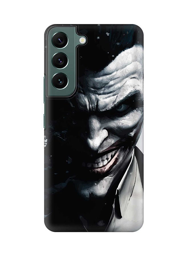 ستايلايزد جراب لهاتف جالاكسي S22 رفيع سناب كلاسيك سيريز شيلد بطباعة نهائية غير لامعة - أركام جوكر - Image 1