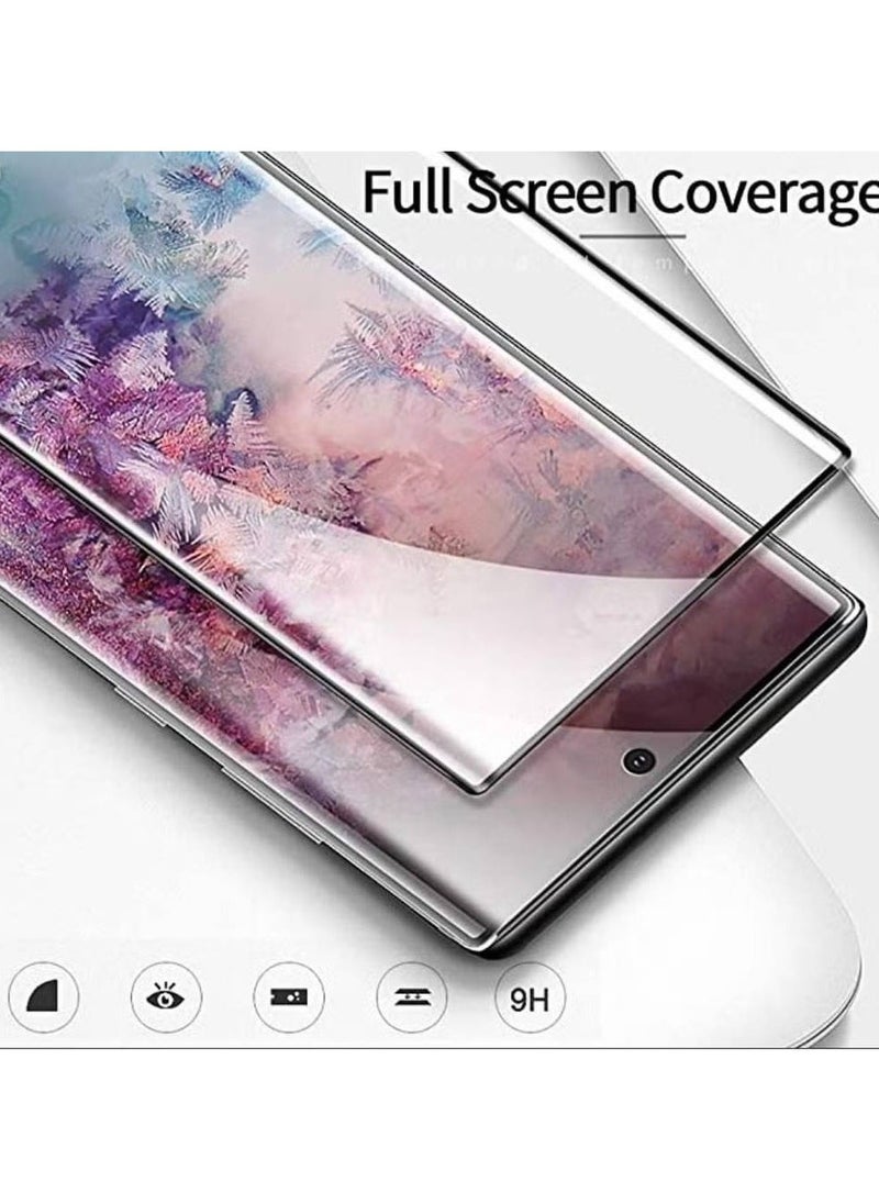 Generic - Tempered Glass Screen Protector for Samsung Galaxy Note 10+ PLUS [Anti-Fingerprint][No-Bubble][Scratch-Resistant] - Image 1