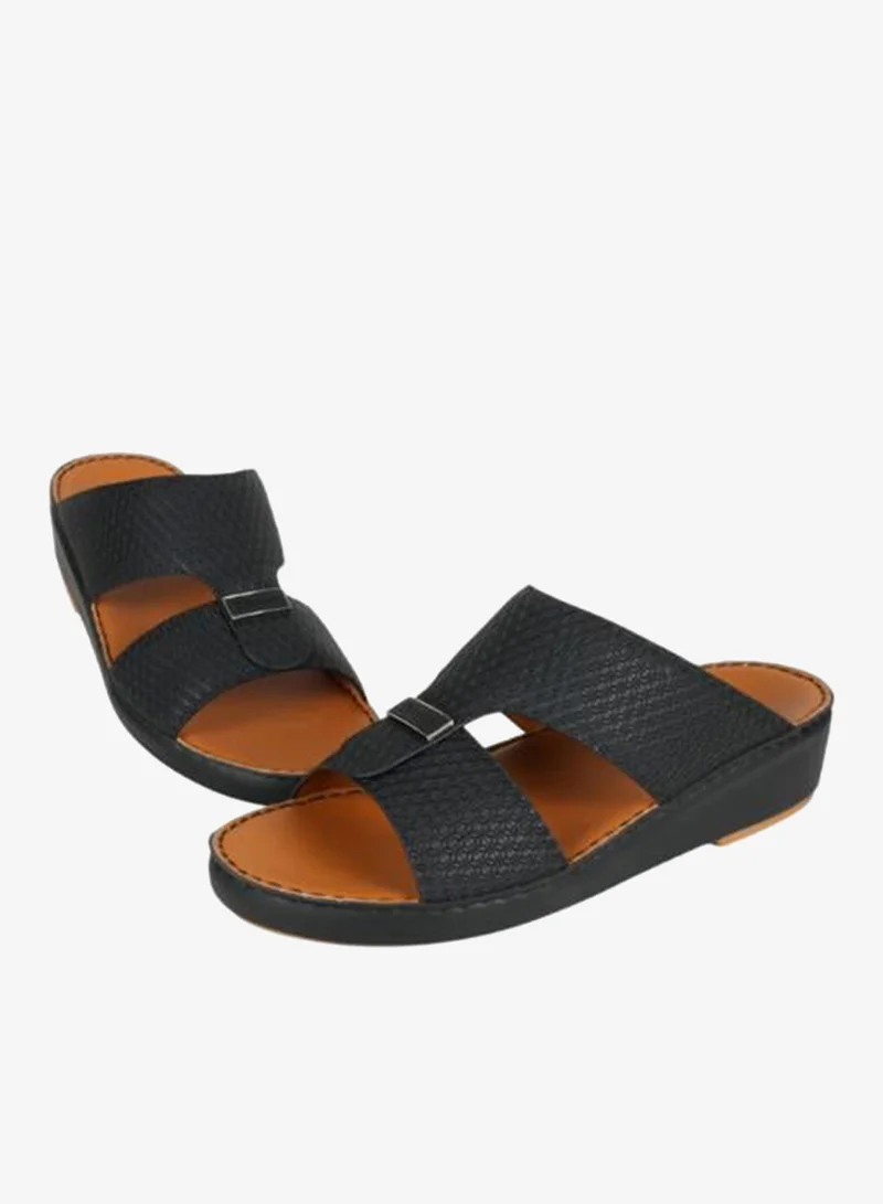 Barjeel Uno Black 008-3804 Barjeel Uno Mens Arabic Sandals BS Black for Men | Best Price UAE