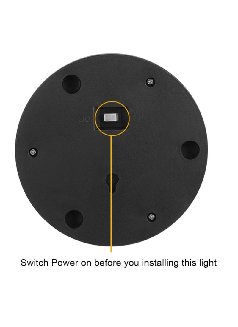 BLUE CORAL - Solar Ground Light Outdoor 4-Pack Waterproof 6LED For Pathway Stairs Lawn Patio Driveway Courtyard Villa Garden Decoration Lamp (Warm) - Image 1