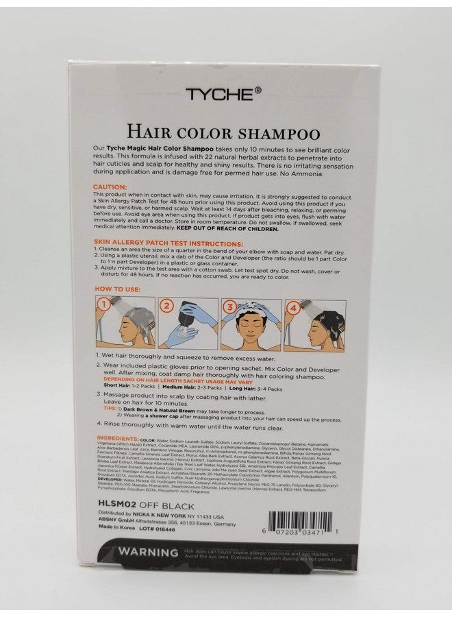 Tyche Hair Color Shampoo (Off Black) - Image 2