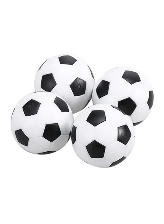 Rock Pow 4-Piece Indoor Table Soccer Mini Ball - Image 1