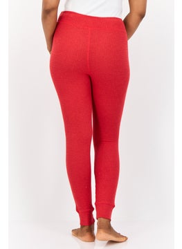 Aerie Women Knitted Pull On Leggings, Red  - Image 3