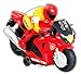 PowerTRC Unleash The Ultimate Racing Thrill 360 Degree Rotate Spinning RC Race Motorcycle Remote Control Race Biker with Dazzling Light and Sound Effect for Kids Red - Image 3
