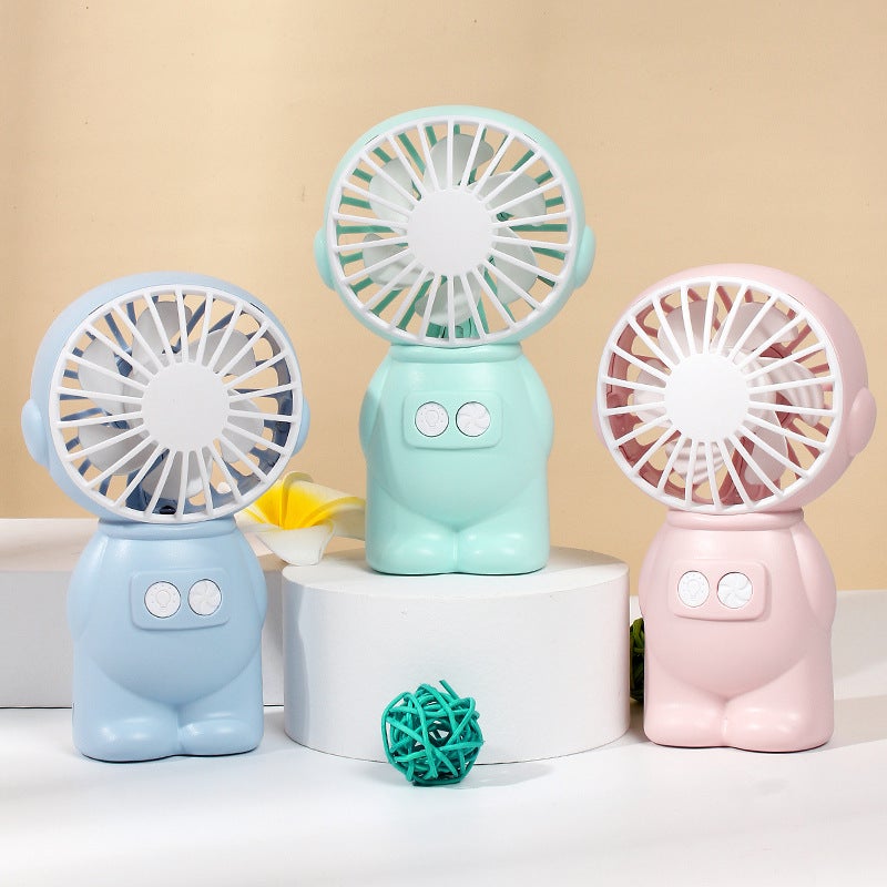 New Handheld Light Night Light Fan Summer Outdoor Portable Usb Charging Fan Desktop Small Fan Manufacturers - Image 4