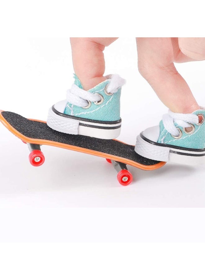 جيه زد اس مجموعة JZS Mini Finger Skateboard DIY من 3 قطع، مجموعة أدوات البدء الاحترافية لألواح التزلج الصغيرة، تمرين إبداعي للأصابع، هدية إبداعية لحفلات أعياد ميلاد الأطفال - Image 5