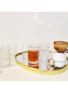 Saif Plus 12 Piece Ribbed Tea Cup Set  - Image 5