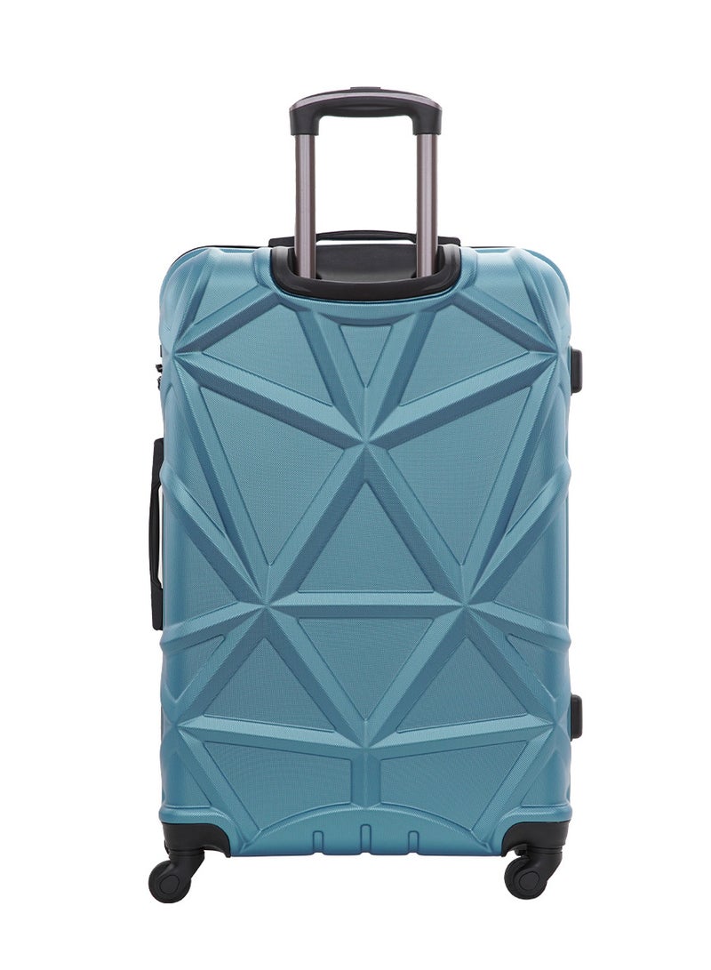 PARAJOHN Hard Case Luggage Trolley for Unisex ABS Lightweight Travel Bag 4 Double Wheeled Suitcase - Image 5