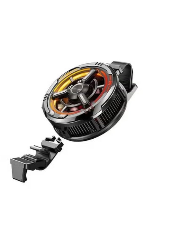 Memo CX09 Magnetic Mobile Phone Cooling Fan Radiator Cooler – Efficient Heat Dissipation for Smartphones – Compact, Portable Design with Strong Magnetic Mount – Ideal for Gaming, Streaming & Extended Use – Universal Compatibility with All Smartphone Models - Image 3