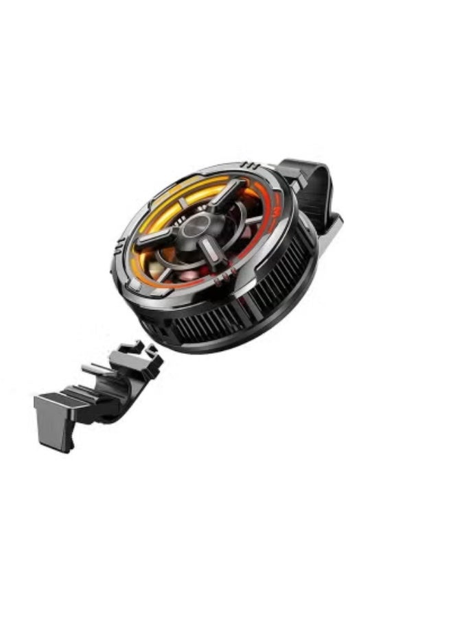 Memo CX09 Magnetic Mobile Phone Cooling Fan Radiator Cooler – Efficient Heat Dissipation for Smartphones – Compact, Portable Design with Strong Magnetic Mount – Ideal for Gaming, Streaming & Extended Use – Universal Compatibility with All Smartphone Models - Image 1