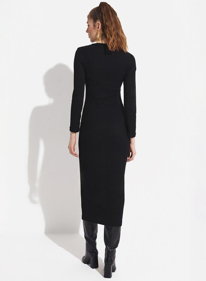 JUNE Fitted Knit Dress  - Image 5