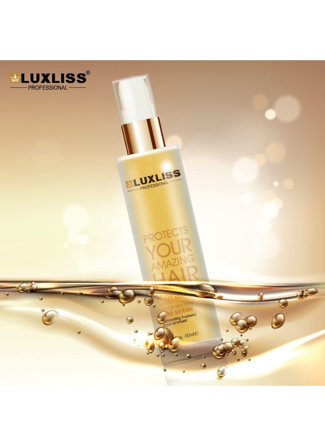 Luxliss Keratin Protein Replinish Hair Serum 50 Ml  - Image 5