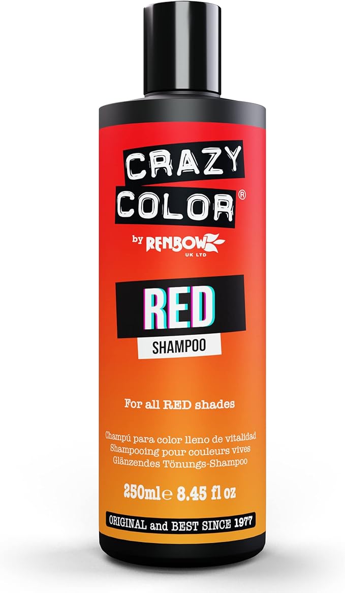 Crazy Color Shampoo for Coloured Hair 250 ml 250ml purple