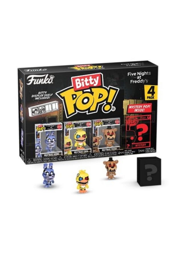 Funko Bitty POP! Five Nights at Freddy's (FNAF)- Nightmare Bonnie and A Surprise Mystery Mini Figure - 0.9 Inch (2.2 Cm) Collectable - Gift Idea - Image 1
