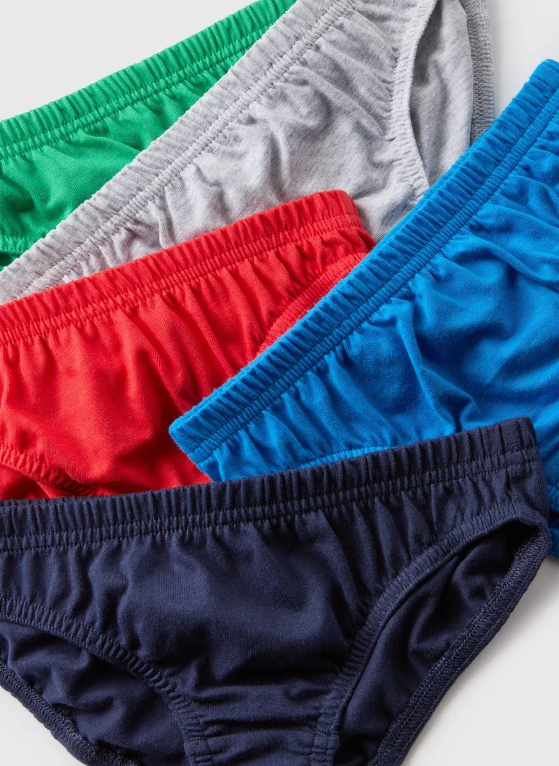 Matalan 10 Pack Boys Multicolour Briefs