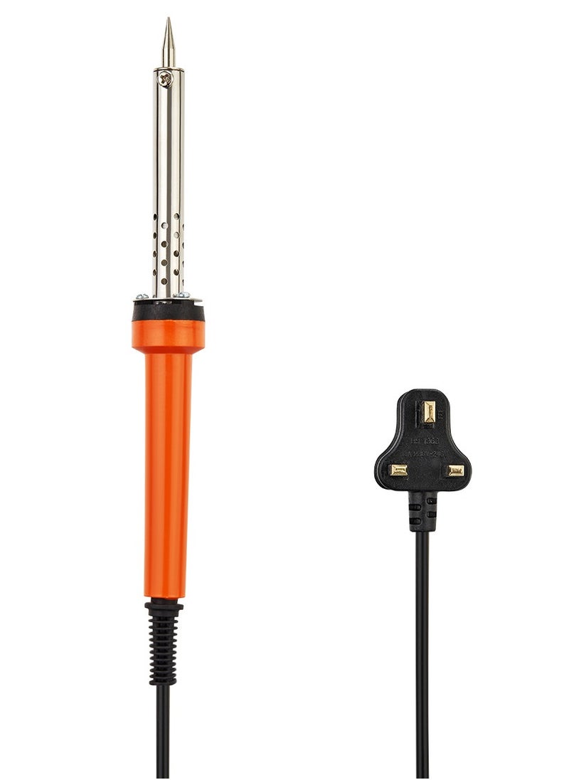 LAWAZIM - Electric Soldering Iron - 60W - External Heated Soldering  Gun with Fine-Point Tip, Fast Heating, Heat Dissipation Hole, and BS Plug - Perfect for Electronics Repair, DIY, and PCB Work - Image 1