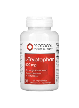 Protocol for Life Balance, L-Tryptophan, 500 mg, 60 Veg Capsules - pzsku/ZF8F5B120E0E9562F4390Z/45/_/1745236975/3954504a-fd97-4715-9ca7-114f5b9ba51c