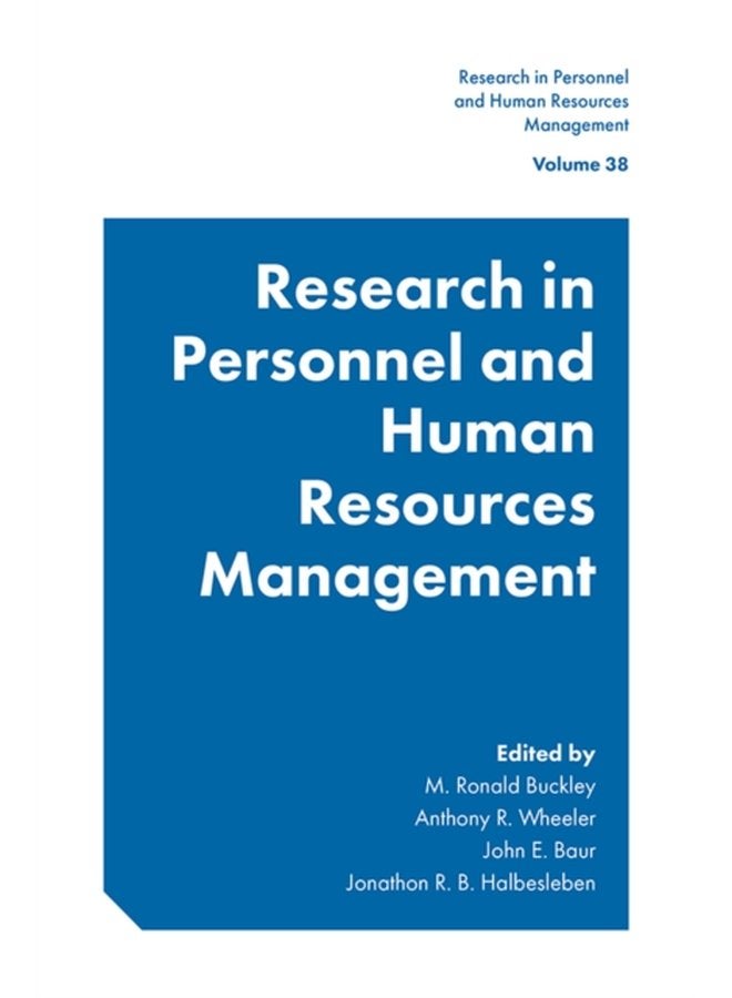 Research in Personnel and Human Resources Management - Hardback