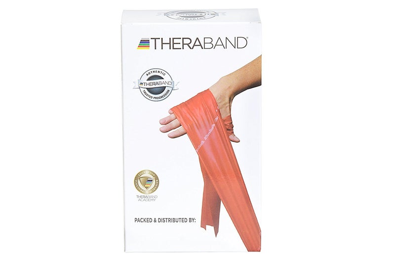 Theraband Green/Heavy Resistance Latex Free Exercise Band 6 Feet(Length) x 4 inches(Width) - Image 3