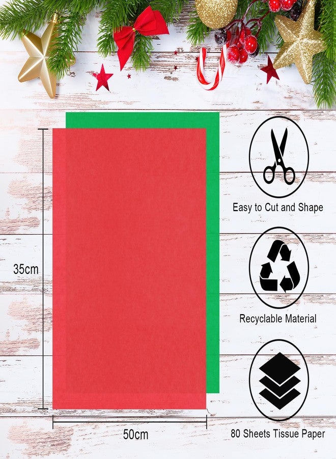 AORZIT 300 Sheets Red Tissue Paper Bulk 20" x 14" Large Wrapping Paper for Gift Bags Bulk Red Tissue for Storage Gift Wrapping Clothes Packaging Moving Supplies Party Decor - Image 3