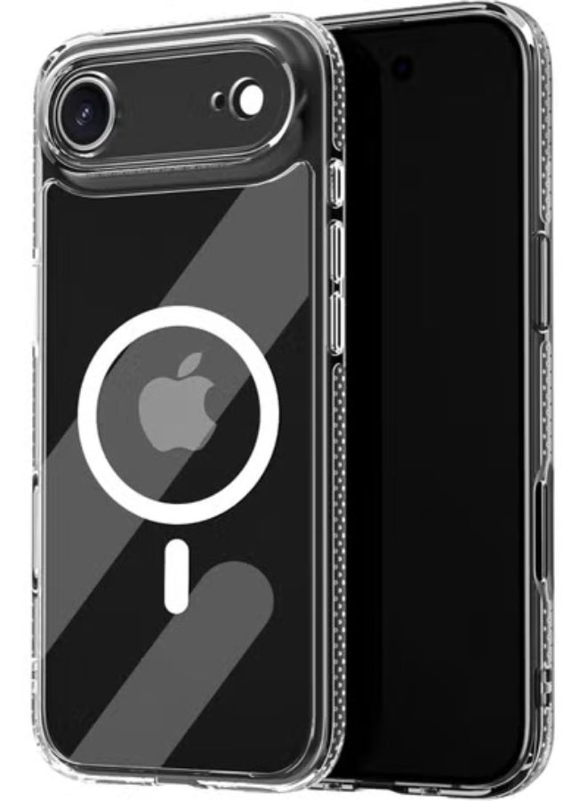 Gravity Clear Case Compatible with iPhone 17 Air – Slim Transparent Shockproof Protective Cover, Anti-Scratch Soft TPU Bumper, Wireless Charging Friendly Replacement Phone Case - Image 2